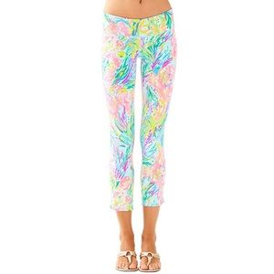 Lilly Pulitzer Luxletic Sea Fan Leggings Small